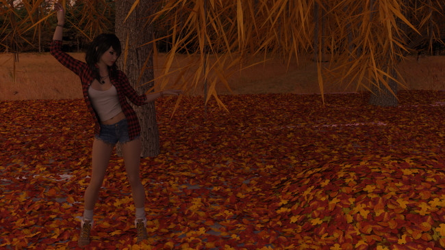 Обои картинки фото 3д графика, люди , people, фон, взгляд, девушка