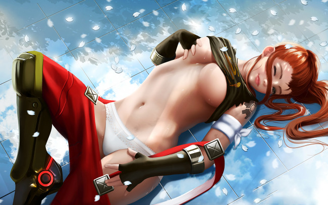 Обои картинки фото 3д графика, люди , people, фон, взгляд, девушка