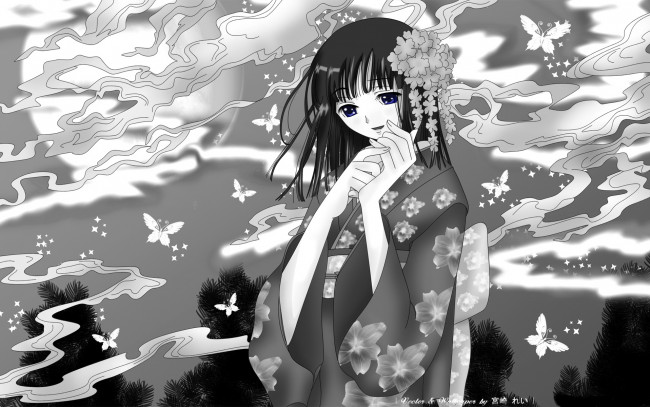 Обои картинки фото аниме, xxxholic, триплексоголик