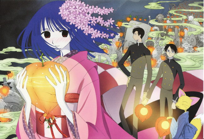 Обои картинки фото аниме, xxxholic, триплексоголик