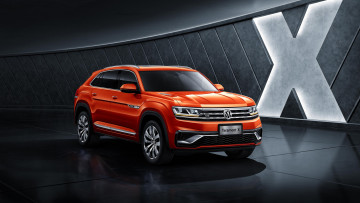 Картинка 2019+volkswagen+teramont+x автомобили volkswagen teramont x кроссовер оранжевый 2019