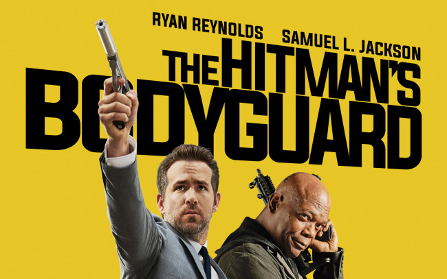 Обои картинки фото кино фильмы, the hitmans bodyguard, samuel, jackson, ryan, reynolds