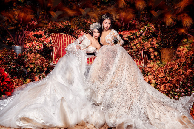 Обои картинки фото невесты, девушки, - невесты, красивая, супер, секси, няша, нежная, классная, модница, лапочка, мадам