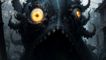 Картинка фэнтези существа нейросети графика нейроарт ai art нейронные сети рисунки нейро искусство нейрографика graphics neuroart neural networks drawings neuro neurography