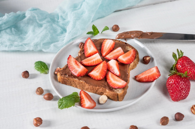 Обои картинки фото еда, клубника,  земляника, ягоды