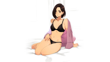 Картинка аниме unknown +другое+ красивая девушка