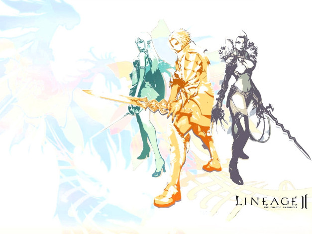 Обои картинки фото видео игры, lineage ii,  the chaotic chronicle, персонажи, оружие