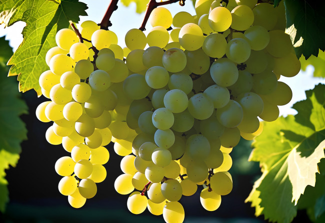 Обои картинки фото 3д, 3д графика, еда-, food, ягоды, грозди, виноград