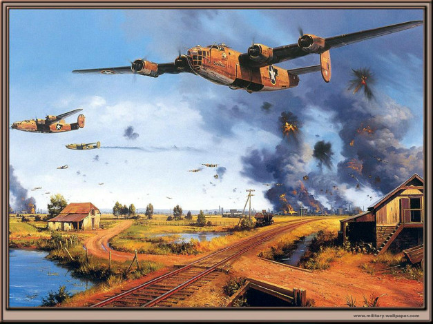 Обои картинки фото авиация, 3д, рисованые, graphic