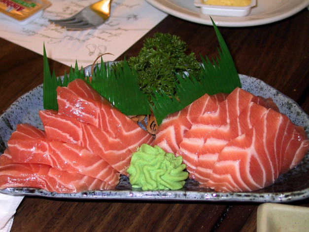 Обои картинки фото еда, рыбные, блюда, морепродуктами