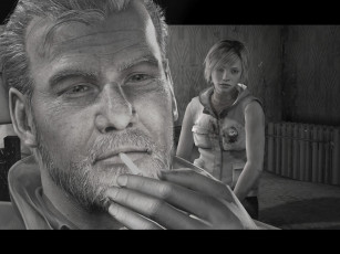 Картинка видео игры silent hill