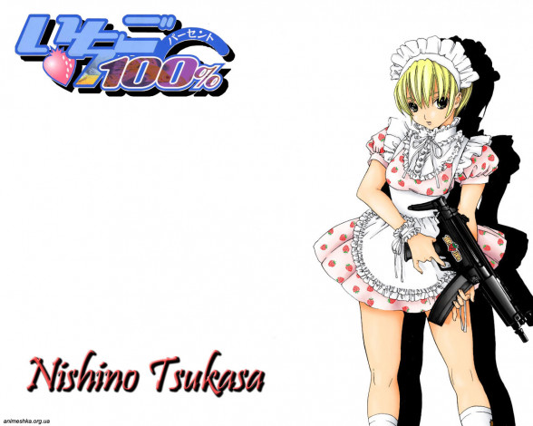 Обои картинки фото аниме, ichigo, 100%