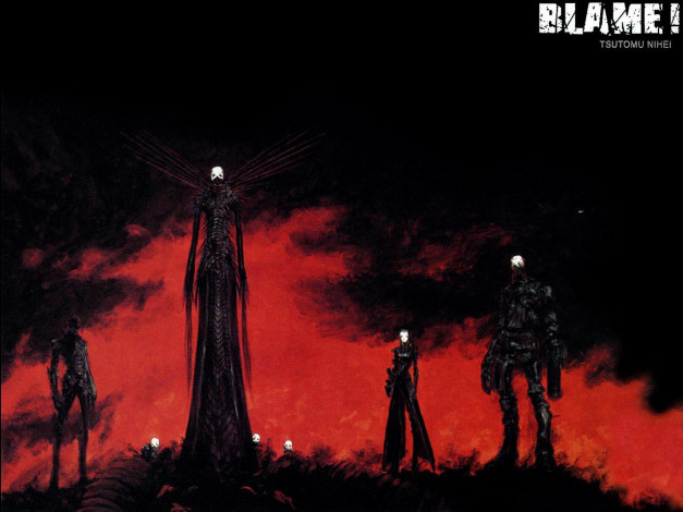 Обои картинки фото аниме, blame