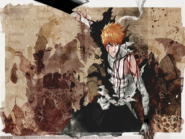 Обои картинки фото аниме, bleach