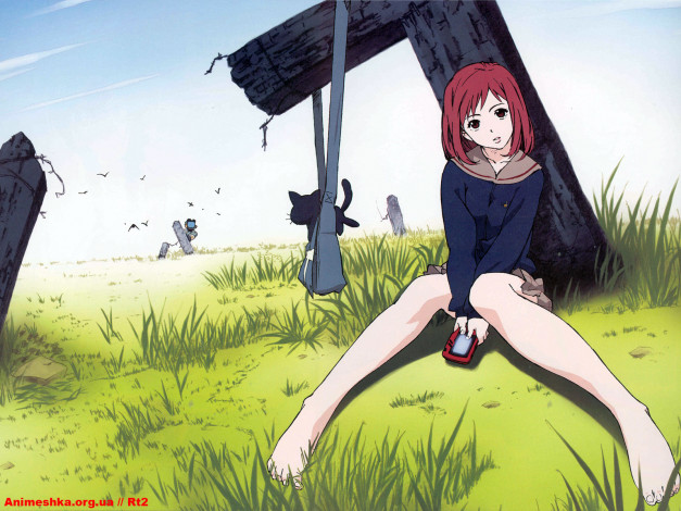 Обои картинки фото аниме, flcl