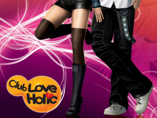 обоя club, loveholic, видео, игры