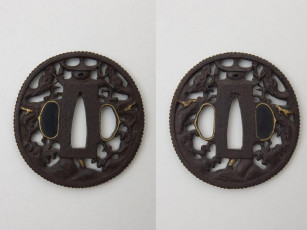 Картинка цуба оружие холодное