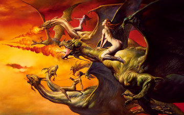 Картинка фэнтези красавицы чудовища