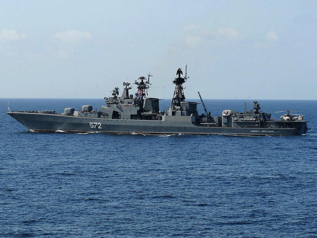 Обои картинки фото бпк, адмирал, виноградов, корабли, крейсеры, линкоры, эсминцы