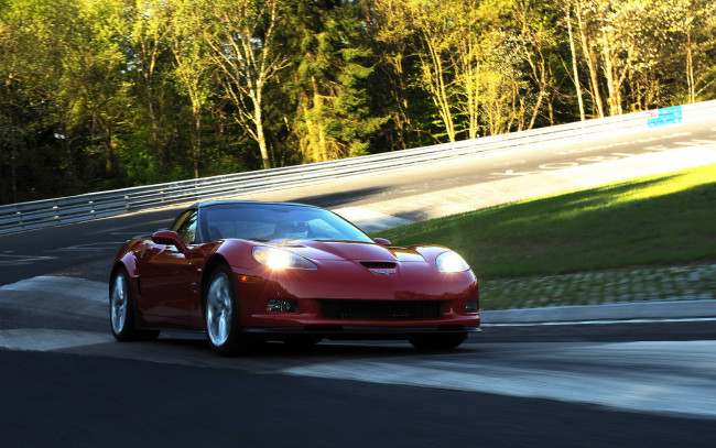 Обои картинки фото автомобили, corvette