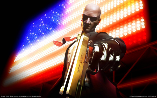 Обои картинки фото видео, игры, hitman, blood, money
