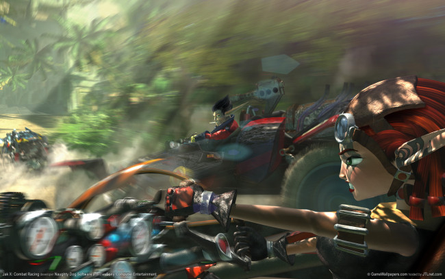 Обои картинки фото видео, игры, jak, combat, racing