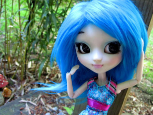 Картинка разное игрушки голубой кукла глаза