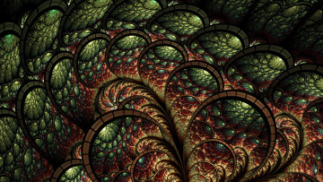 Картинка 3д графика fractal фракталы