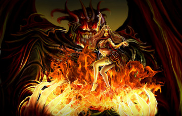 Картинка фэнтези красавицы чудовища