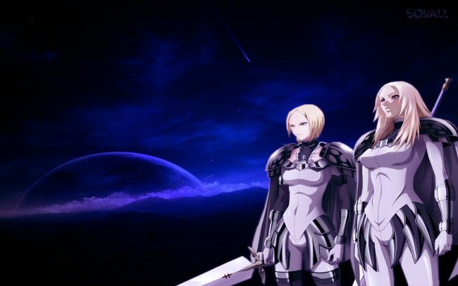 Обои картинки фото аниме, claymore