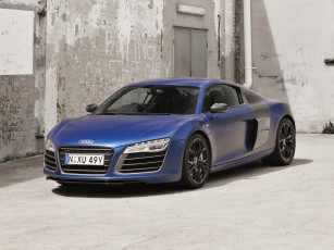 Картинка автомобили audi 2013г синий au-spec plus r8 v10
