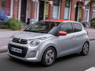 Картинка автомобили citroen 2014 5-door airscape c1 citroеn светлый