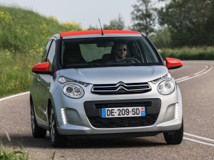 Картинка автомобили citroen светлый airscape 5-door 2014 c1 citroеn