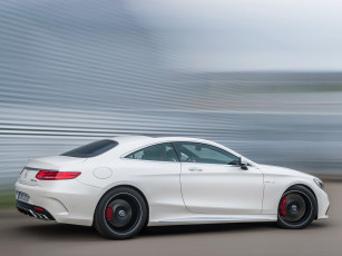 Картинка автомобили mercedes-benz 2014г c217 sports package amg 4matic coupе s 500 светлый