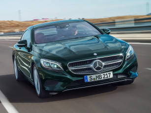 Картинка автомобили mercedes-benz 4matic coupе s 500 c217 2014