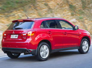 Картинка автомобили mitsubishi asx au-spec красный