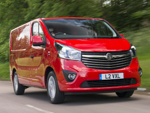 Картинка автомобили vauxhall vivaro красный biturbo 2014г van