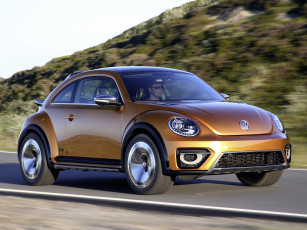 Картинка автомобили volkswagen 2014г concept beetle dune