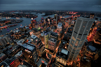 Картинка города сидней+ австралия панорама