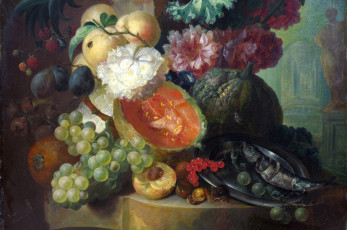 Картинка рисованные живопись натюрморт