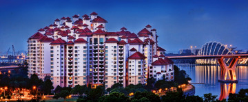 Картинка города сингапур+ сингапур панорама