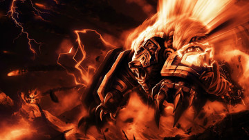 Картинка league+of+legends фэнтези существа молния volibear