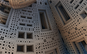 Картинка 3д+графика фракталы+ fractal цвета фон узор