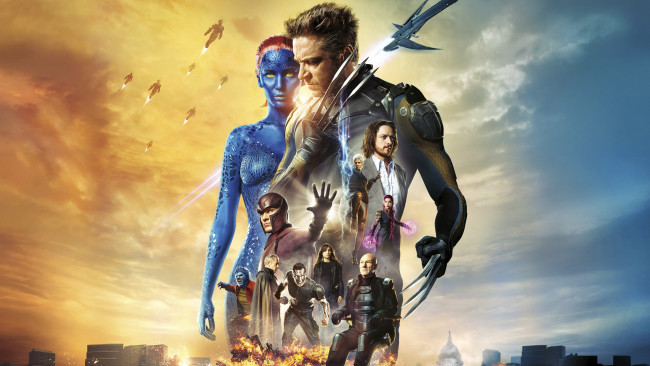 Обои картинки фото x-men,  days of future past, кино фильмы, герои