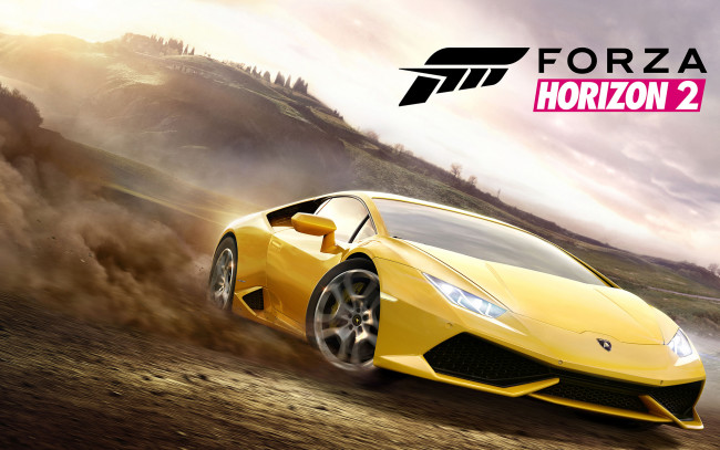 Обои картинки фото forza horizon, видео игры, -  forza horizon 2, lamborghini