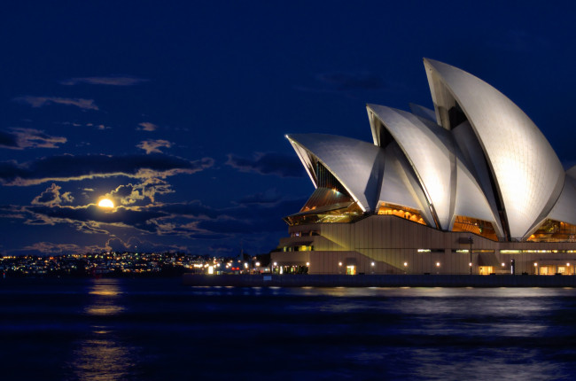 Обои картинки фото города, сидней , австралия, театр