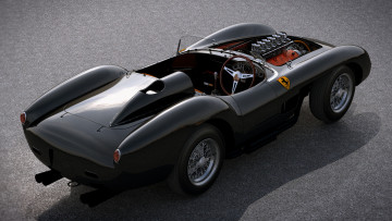Картинка автомобили 3д 1957г testarossa ferrari