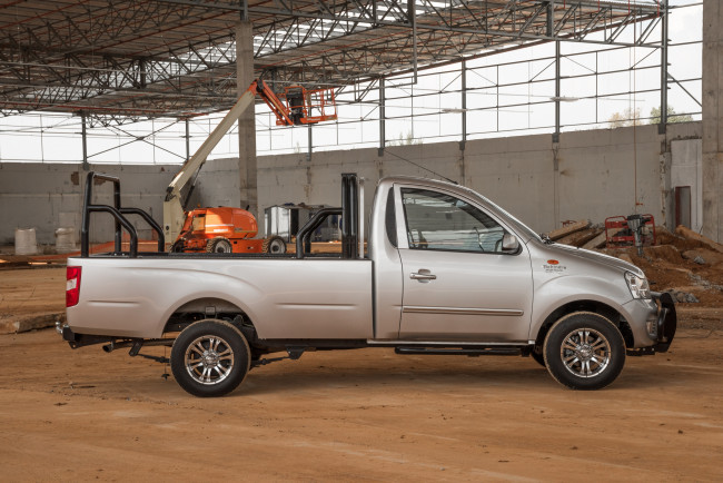 Обои картинки фото автомобили, mahindra, 2015г, za-spec, cab, single, plus, genio