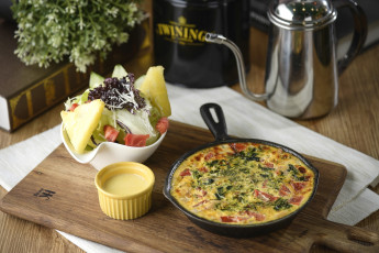 Картинка еда вторые+блюда соус овощи запеканка