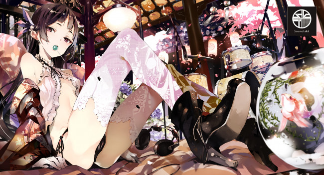 Обои картинки фото аниме, unknown,  другое, девушка